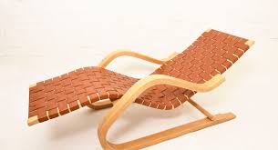 Aalto armchair 406, designed by alvar aalto in 1938; Artek Alvar Aalto Chaise Lounge Model 43