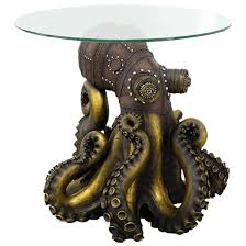 Steampunk Octopus Table Cc11647 By Medieval Collectibles