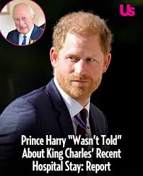 Prince Harry was reportedly out of the loop regarding his father, King  Charles III's recent hospitalization and learned about it “through the  news.” Full story 👇