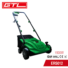 Use the side with straight tines to remove the thatch from your grass. China 1500w Electric Garden Rake 2 In 1 Lawn Scarifier Lawn Dethatcher With 4 Working Depths China Lawn Scarifier And Electric Raker Price