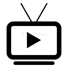 Illustration About Vector Television With Play Icon Tv Icon With Antena Logo Icon Illustration Of Play Buttons Communication 1389 Icon Tv Icon Logo Icons