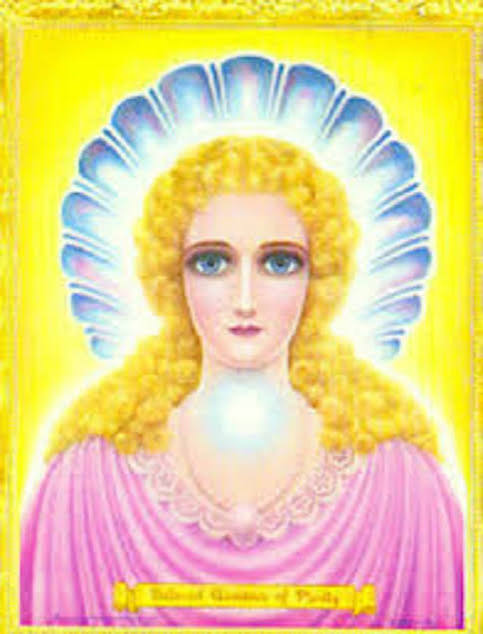 Metafisica - AMADA LETO . LA AMADA SEÑORA LETO ES UNA MAESTRA ASCENDIDA DEL RAYO DORADO , QUE SE LE DA EL TITULO DE " SU ALTEZA ,POR HABER SIDO LA "