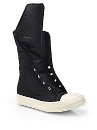 Rick Owens Drkshdw Ramones High Top Sneaker Boots Sneakers Sneaker Boots Boots