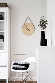 Diy Holzuhr Aus Ikea Frosta Hocker Wooden Clock Handmade Kultur Wohnaccessoires Holzuhr Wohnen