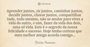 Aprender Juntos Rir Juntos Caminhar Dalila Ferreira