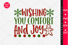 Download Wishing You Comfort And Joy Svg Graphic By Orindesign Creative Fabrica PSD Mockup Templates