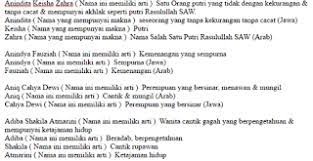 25 al furqan ‫سورة الفرقان‬ pembeza kebenaran dan kebatilan. Contoh Nama Bayi Perempuan Modern Dalam Islam