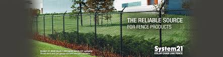 It consists of a metal chain link fabric that attaches to a series of metal fence posts using special post hardware. Eastern Wholesale Fence Llc