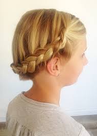 Woven crown braid hair tutorial. Easy Braiding For Moms The Crown Braid Modern Parents Messy Kids