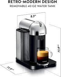 Unfortunately, i think coffee and coffee drinks need to be prepared near a counter. Nespresso Vertuo Coffee And Espresso Machine By Breville With Aeroccino Milk Frother Chrome Bnv250cro1buc1 Amazon Ca Home