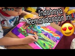 Silahkan pilih serangga yang kamu kenal dan warnai sesuka hatimu. Juara 1 Lomba Mewarnai Pemandangan Youtube
