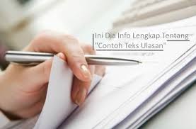 Manfaat menulis resensi buku bagi penerbit. 14 Contoh Teks Ulasan Singkat Film Novel Buku Lagu Cerpen Puisi Dll