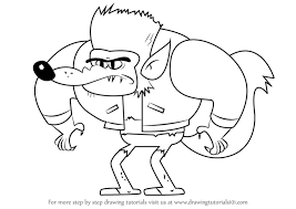 Learn How To Draw Werewolf From Looped Looped Step By Step Drawing Tutorials
