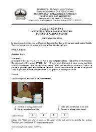 In this part of the test, you will hear some monologues. Soal Un Bahasa Inggris Smk 2009