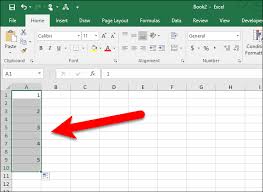 How To Automatically Fill Sequential Data Into Excel With The Fill Handle Excel Data Page Layout