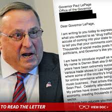 Maine Governor LePage: The Real D-Money ... I Don't Want Your White Women  ... Let's Party!!!