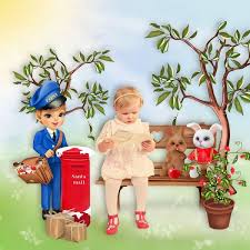 Letter To Santa By Kastagnette Lettre Pere Noel Boite A Lettre Clipart