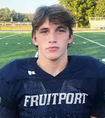 Kalan Teeter (yes he's related to the famous Mike Teeter) steps up to give  Fruitport another rushing component