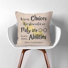 Harry Potter Chamber Of Secrets Dumbledore Quote Linen