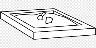 The Sandbox Sandboxes Coloring Book Drawing Ausmalbild Child Angle White Child Png Pngwing