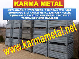 Karma Metal Celik Sac Metal Tasima Kasalari Kasasi Panosundaki Pin