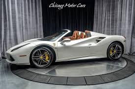 Used 2017 ferrari 488 spider for sale in redmondwaat ferrari of seattle. Used 2017 Ferrari 488 Spider Convertible Only 3800 Miles Msrp 409k New For Sale Special Pricing Chicago Motor Cars Stock 16350
