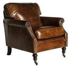 Distressed Leather Club Chair In Fantastic Vintage Style Buy Chairs Online This Leather Club Chair Is A D Leather Club Chairs Leather Furniture Club Chairs