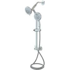 American Standard 5 Spray Handshower And Showerhead Combo Kit In Chrome 8473100h At The Home Depot Shower Heads Combo Kit Hand Shower