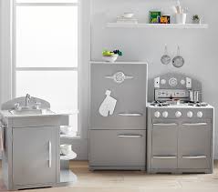 gray retro play kitchen collection