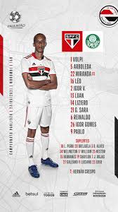 Saiba como foi são paulo 1 x 0 red bull bragantino. Sao Paulo Fc On Twitter Tricolor Escalado Choquereifinal Vamossaopaulo