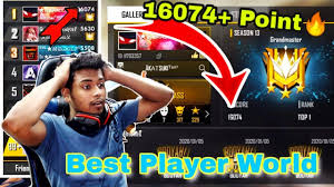 Free fire players might not have the same fame as that of pubg players, but they are talented. Top 1 Global Indian Best Player 11000 Rank Points Indian Real Free Fire Heroes Youtube