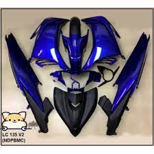 Yamaha lc135 v2 movistar sticker | shopee malaysia. Yamaha Lc135 New V2 Body Cover Set Original Hld Shopee Malaysia
