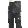 Lee Cooper Workwear Mens Stretch Holster Cargo Trousers, Grey, 30W (31" Reg Leg) - 8