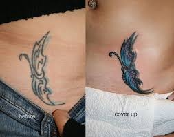 Listen to your artist when. Butterfly Color Cover Up Tat By 2face Tattoo On Deviantart Cover Up Tattoos Tattoos For Women Tattoo Cover Up