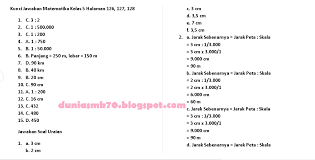 Kunci jawaban tematik tema 8 kelas 5 pada subtema 3 pembelajaran 5 terdiri dari 3 muatan pelajaran yaitu ilmu pengetahuan alam (ipa), sbdp dan. Kunci Jawaban Buku Senang Belajar Matematika Kelas 5 Kurikulum 2013 Revisi 2018 Halaman 106 107 108 109 110 112 113 114 119 120 126 127 128 Dunia Smk