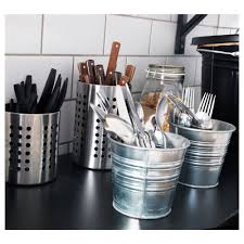 Ordning Utensil Holder Stainless Steel Shop Ikea Ca Ikea Kitchen Utensil Storage Utensil Storage Kitchen Cutlery