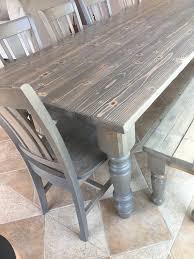 Grey Harvest Table Setting In Its Beautiful Lake Home Find Us On Facebook Www Facebook Com Pe Dinning Room Tables Dinning Table Design Modern Dinning Table