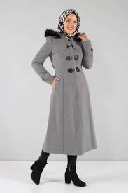Tokali Kase Palto Mvc839 Gri Moda Stilleri Victorian Elbiseler Gri