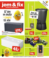 Hold dig opdateret med aktuelle aviser, konkurrencer og nyheder fra jem & fix. Jem Fix Tilbudsavis 28 03 2021 03 04 2021 Side 1 Dine Tilbudsaviser