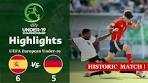 Spain vs Germany | UEFA U19 Euro Semi-Finals Highlights ... - YouTube