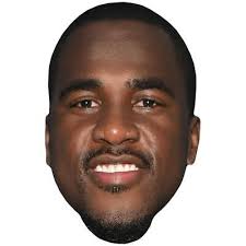 Lavonte David (Smile) Celebrity Mask, Flat Card Face
