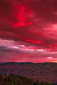The term night sky, usually associated with astronomy from earth, refers to the nighttime appearance of celestial objects like stars, planets, and the moon, which are visible in a clear sky between sunset and sunrise, when the sun is below the horizon. Red Sunset Red Sunset Sky Aesthetic Red Aesthetic