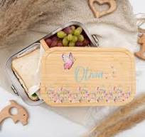 Gepersonaliseerde kinderlunchbox - Lunchbox van roestvrij ...