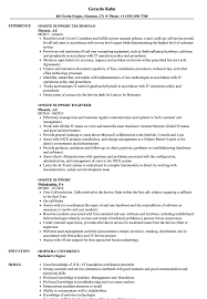 Also, the certification can enhance the chances of better job prospects. Onsite Support Resume Samples Velvet Jobs