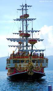 Looking for information on the anime mouretsu pirates (bodacious space pirates)? The Pirate Ships From Hakone
