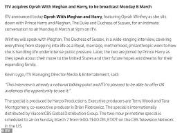 The interview will be broadcast at 9 p.m. W5sakmw821he7m