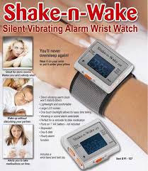 Works great for hearing impaired. Shake N Wake Silent Alarm Clock Alarm Clock Alarm Household Gifts