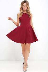 This Season S Hottest Holiday Cocktail Dresses For Women Red Skater Dress Promotion Dresses Dresses