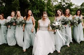 Birdy Grey Bridesmaid Dresses Real Birdy Grey Weddings Birdy Grey Mix And Match Sage Tulle Convertible Bride Light Green Bridesmaid Dresses Bridesmaid Dresses Under 100 Bridesmaid Dresses