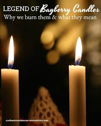 The Legend Of The Bayberry Candle And Its History
